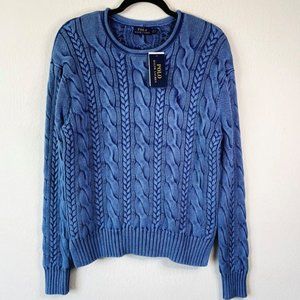 Polo Ralph Lauren Cableknit Sweater Blue